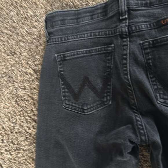 Wrangler Q-Baby 5/6 x 30 Black Straight Leg Jeans - Picture 10 of 11